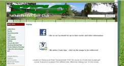Desktop Screenshot of golfclub.yackandandah.com